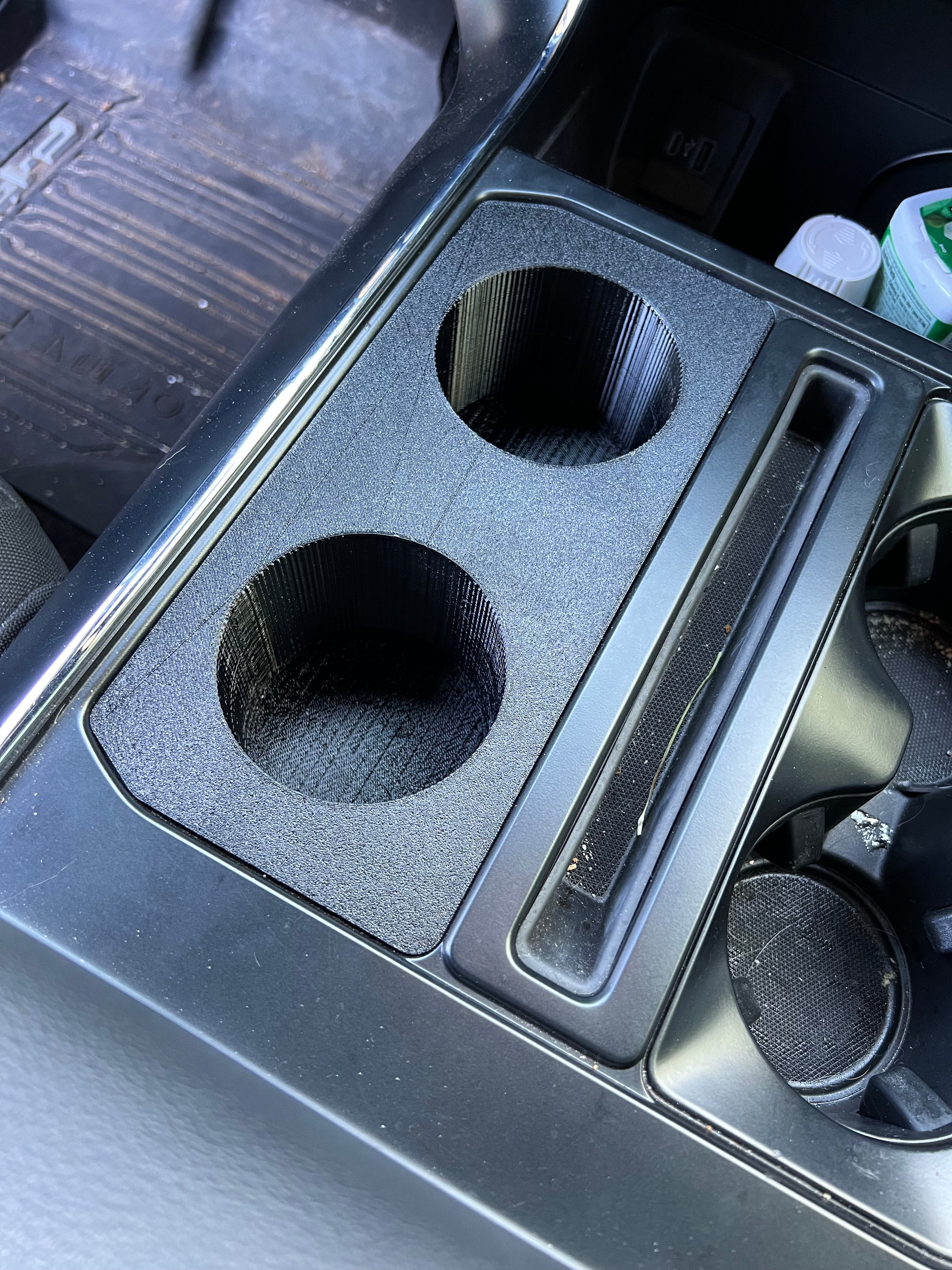 2024 Ford F-150 Double cup holder insert.