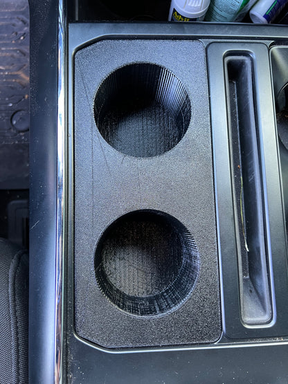 2023 Ford F-150 Double cup holder insert.