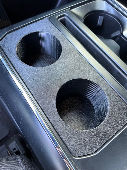 2022 Ford F-150 Double cup holder insert.