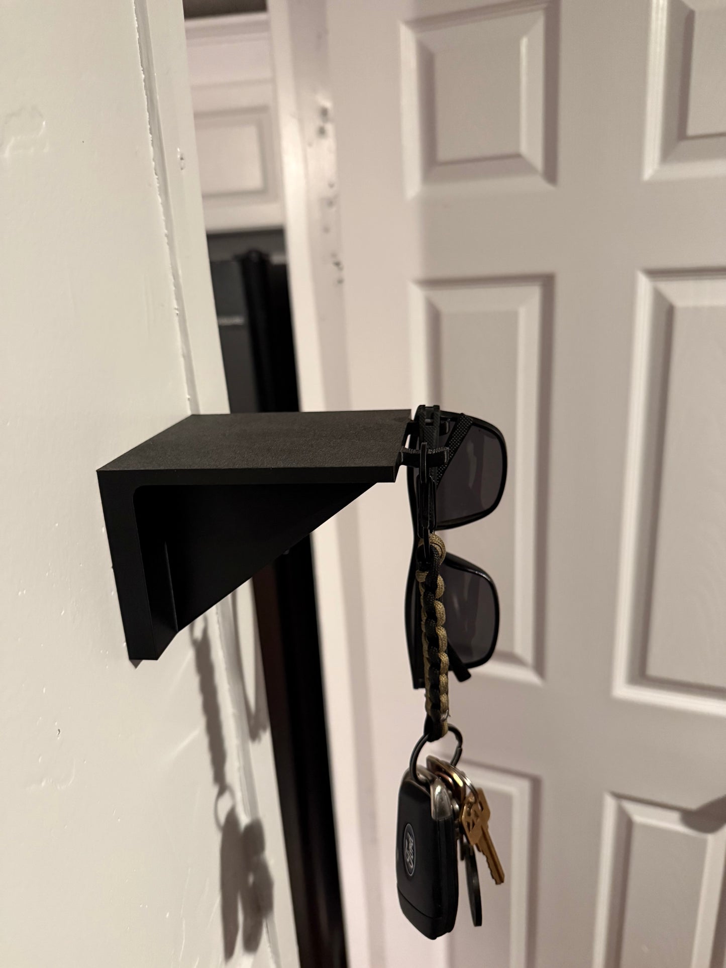 Key Rack with Shelf